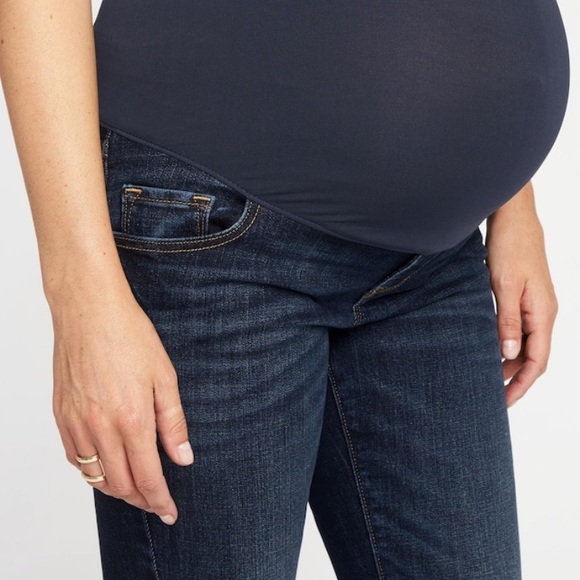 Old Navy Full Panel Maternity Jeans Sz 